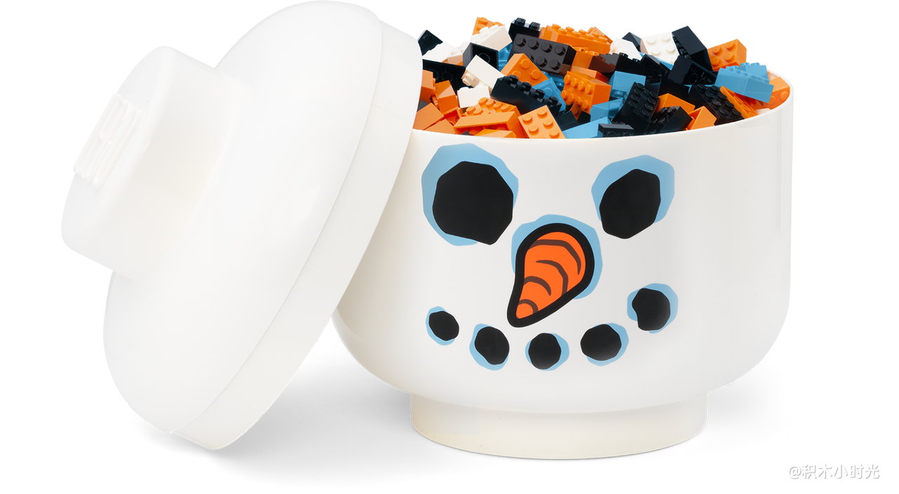 乐高 5009865 Snowman Storage Head – Large