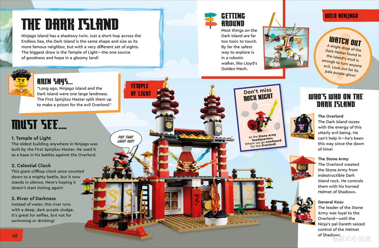 乐高 5009938 LEGO® NINJAGO® Dragons Rising Adventure Atlas