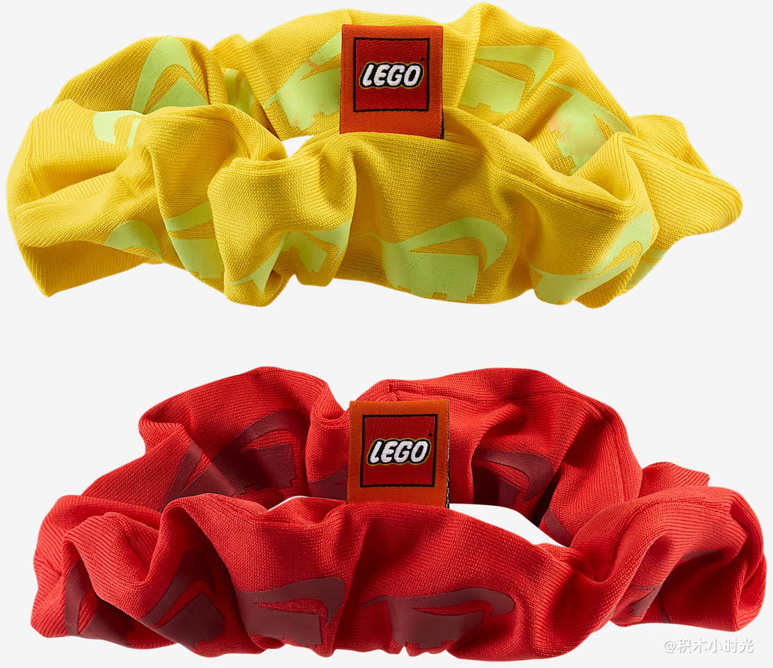 乐高 5009953 Nike x LEGO® Collection Gathered Hair Ties (2-Pack)