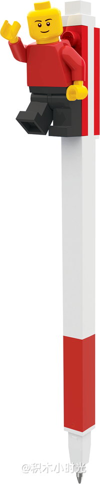 乐高 5010104 Pen Pal Gel Pen with Minifigure – Red