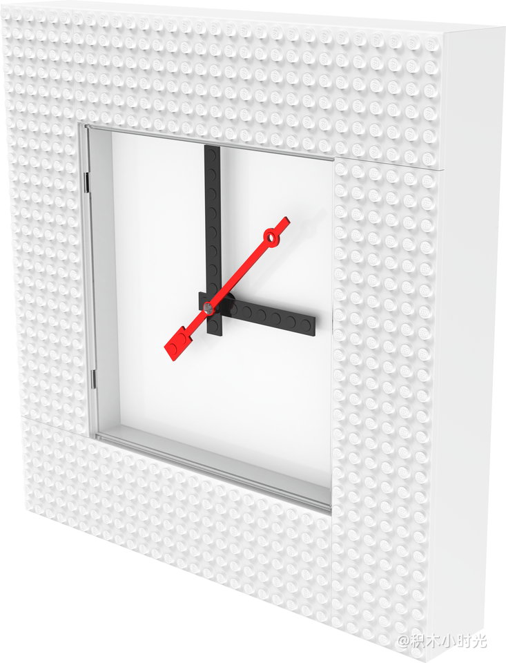 乐高 5010226 Wall Clock MOC (My Own Creation) – White