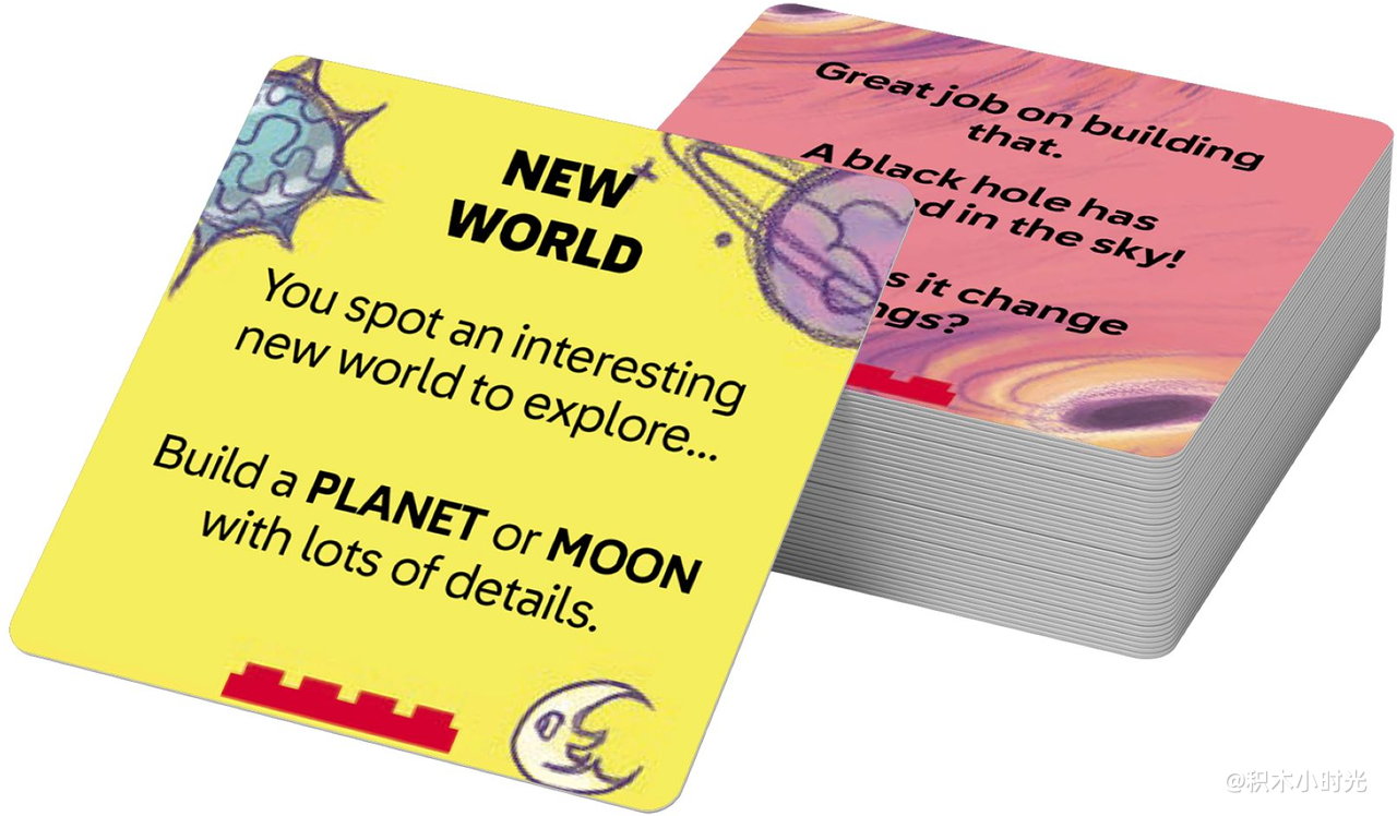 乐高 5010355 Recreate Activity Cards: Space