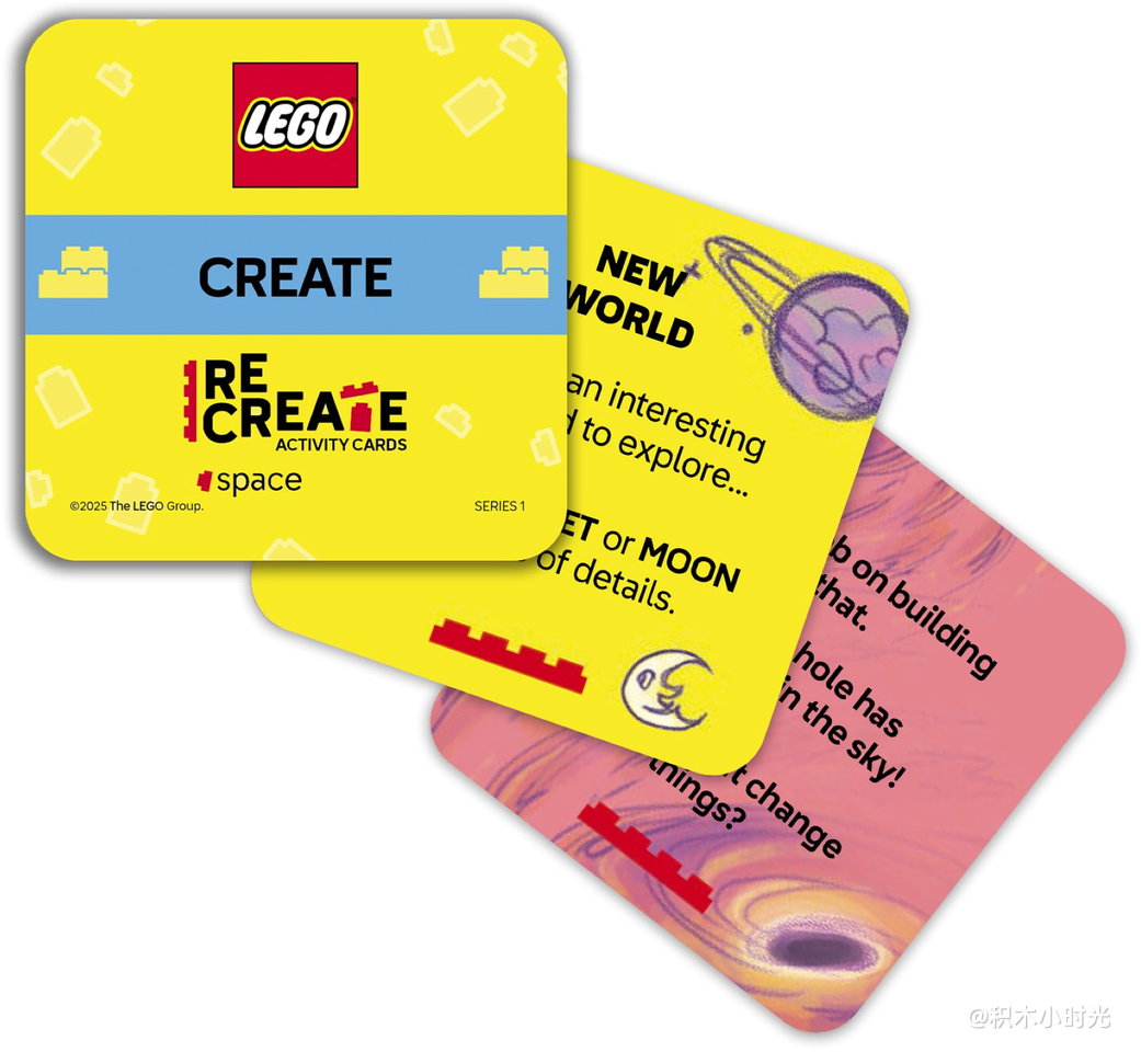 乐高 5010355 Recreate Activity Cards: Space