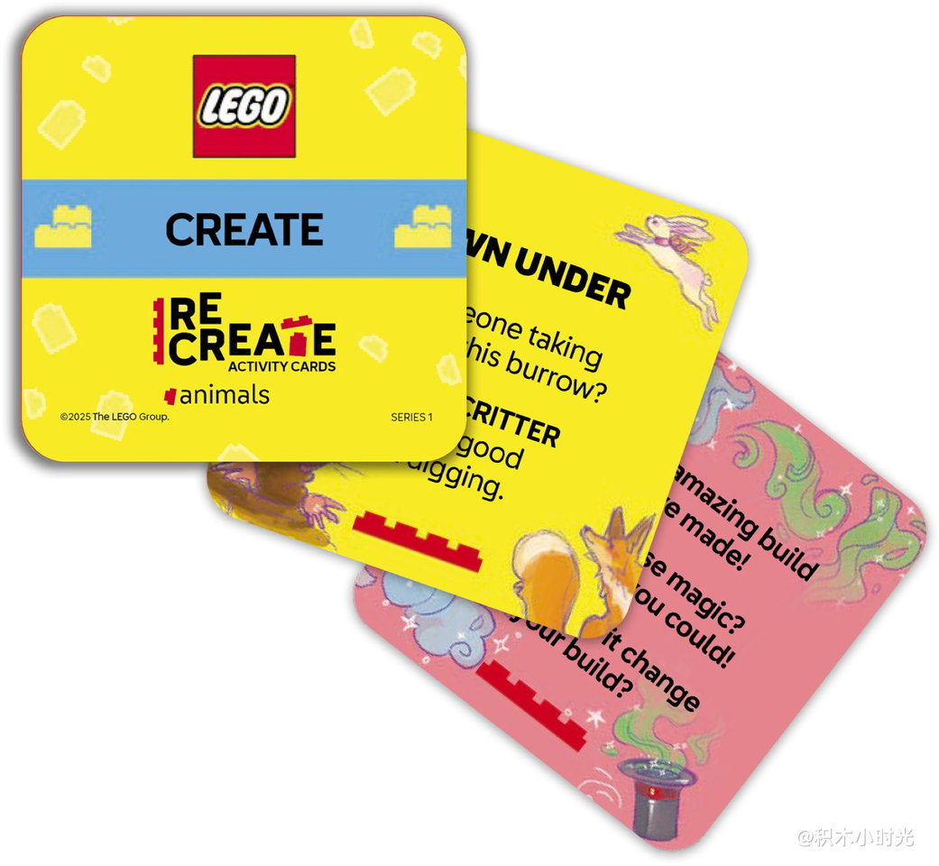 乐高 5010356 Recreate Activity Cards: Animals