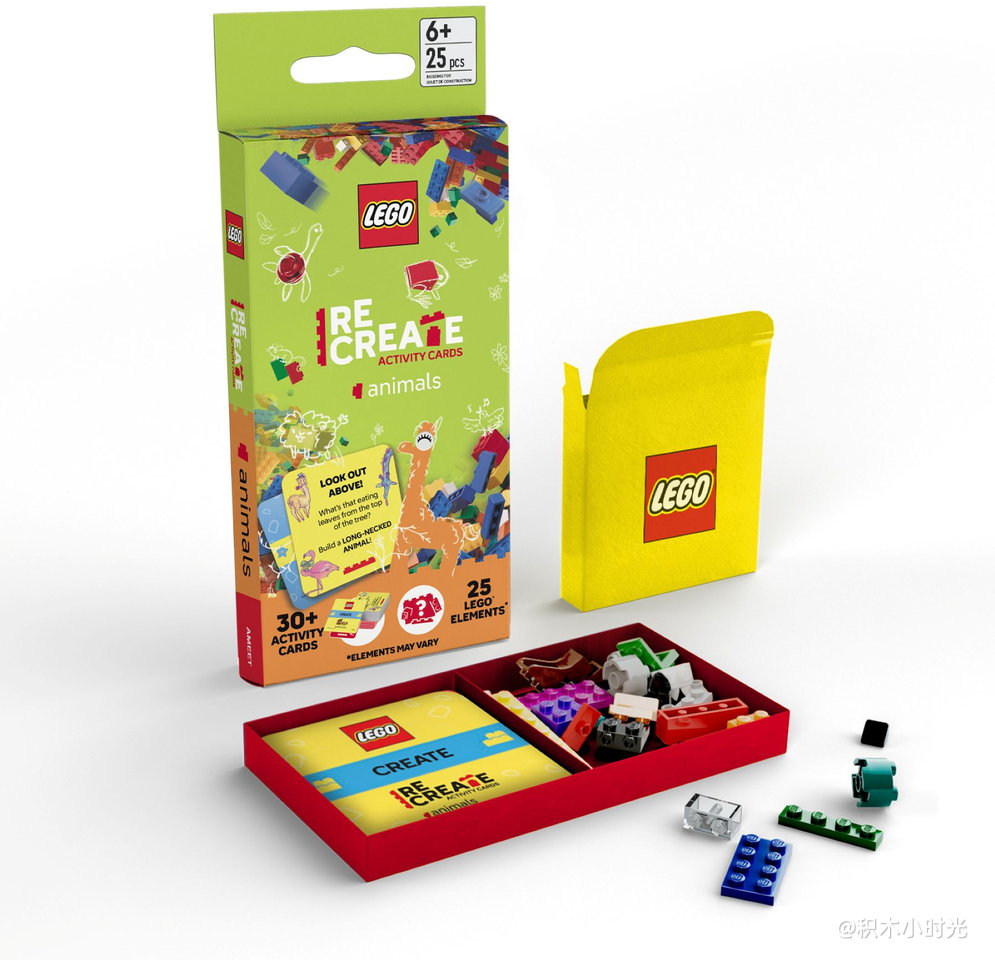 乐高 5010356 Recreate Activity Cards: Animals