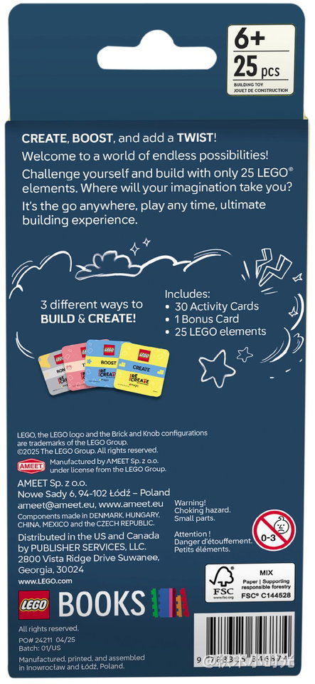 乐高 5010357 Recreate Activity Cards: Magic