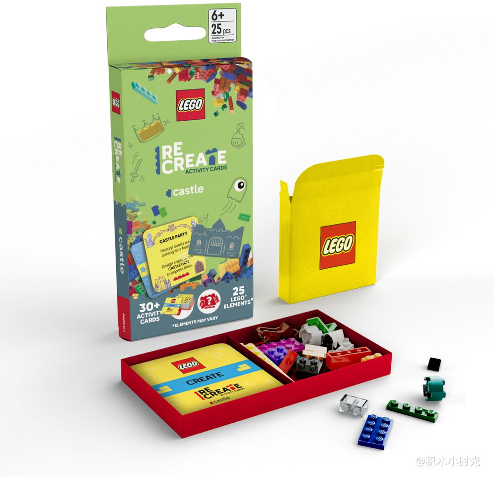 乐高 5010358 Recreate Activity Cards: Castle