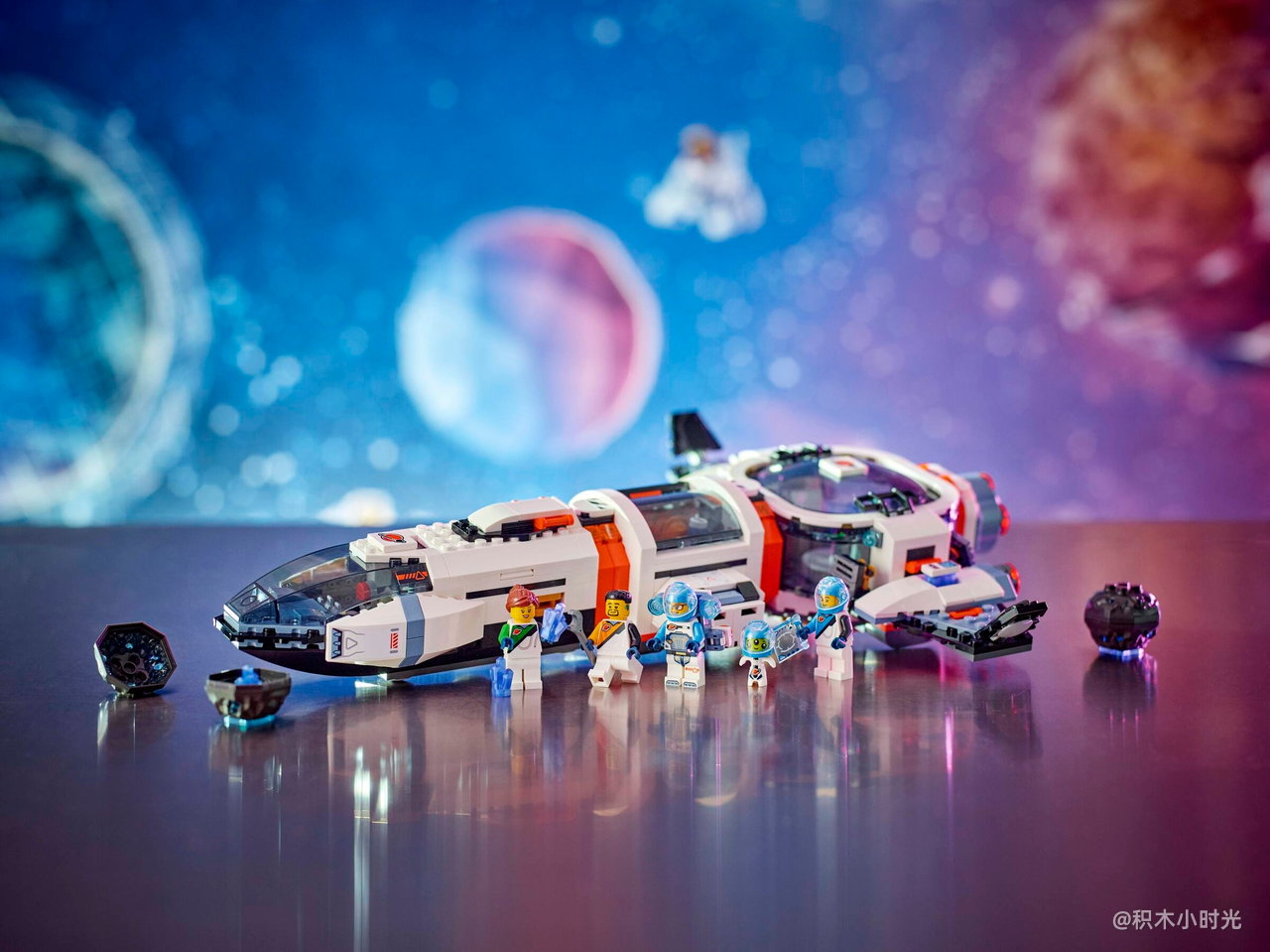 乐高 60446 模块化银河宇宙飞船