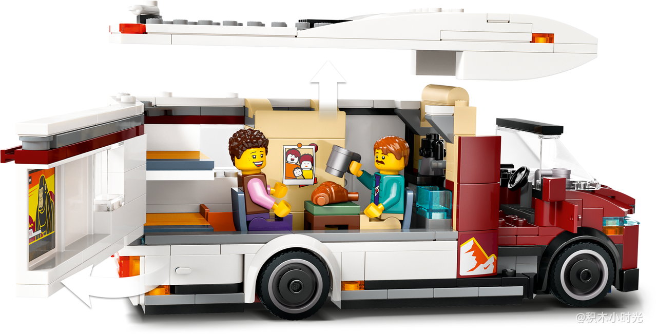 乐高 60454 假日探险野营车