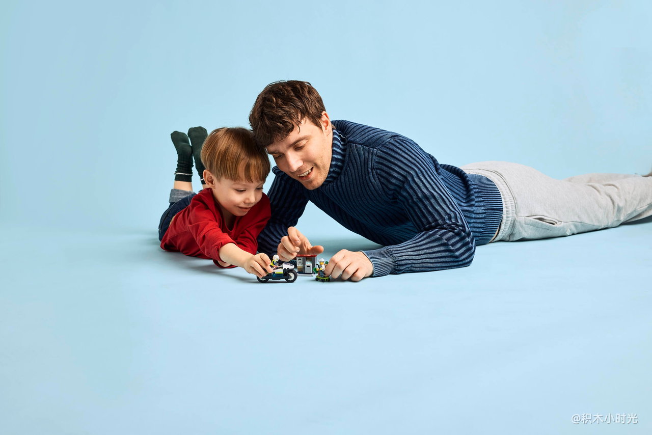 乐高 60455 警用摩托车大追击