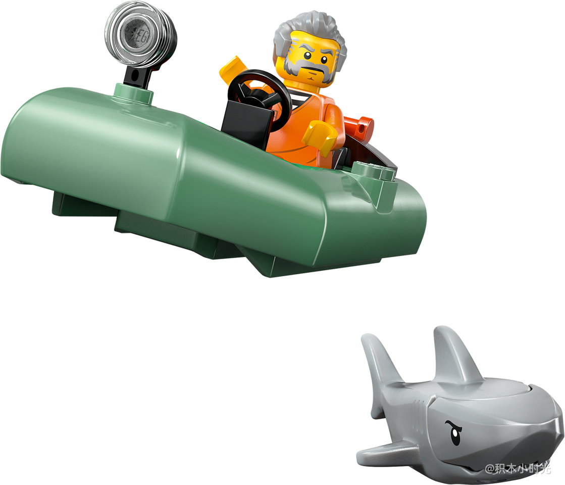 乐高 60456 警用巡逻艇大追击
