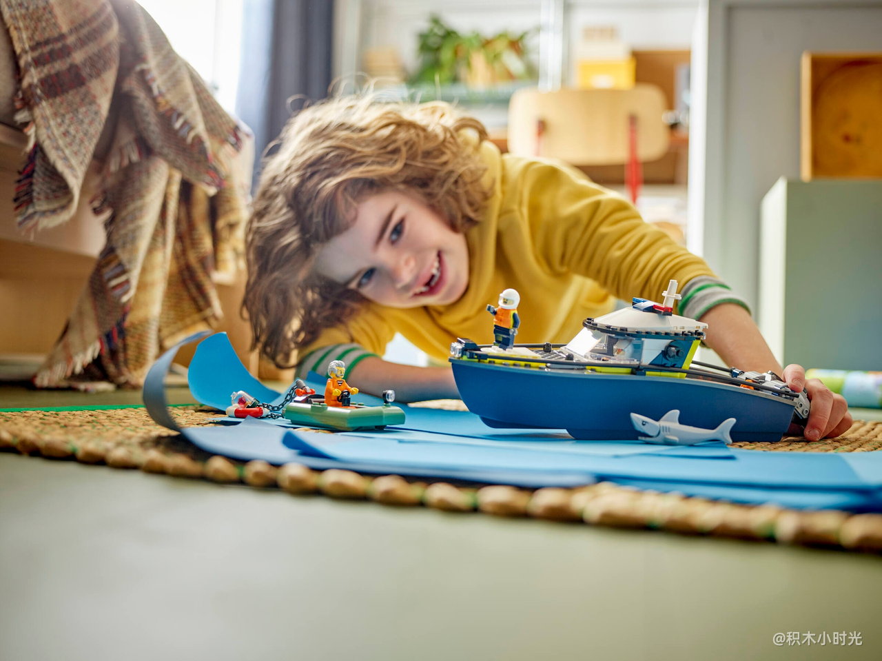 乐高 60456 警用巡逻艇大追击