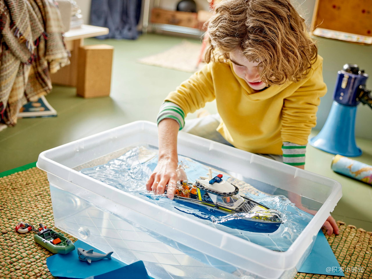 乐高 60456 警用巡逻艇大追击