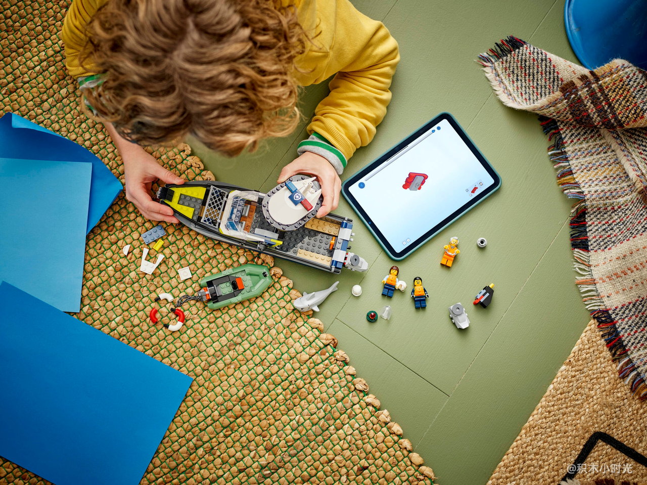 乐高 60456 警用巡逻艇大追击