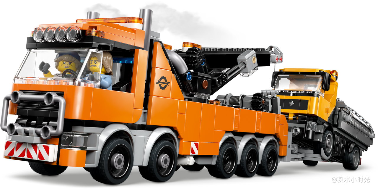 乐高 60467 重型塔吊拖车