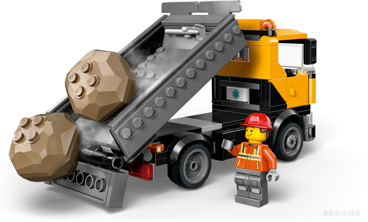 乐高 60467 重型塔吊拖车