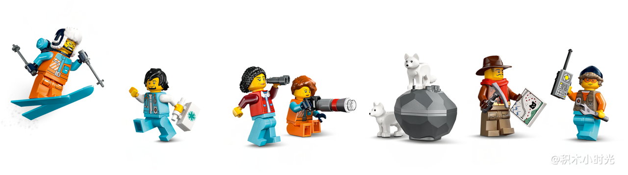 乐高 60470 极地探险特快列车