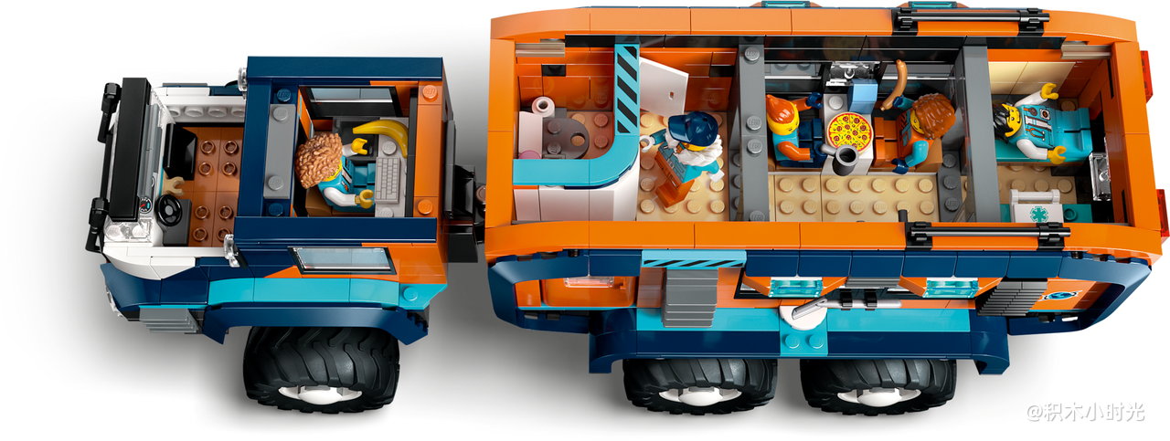 乐高 60471 极地探险实验室卡车