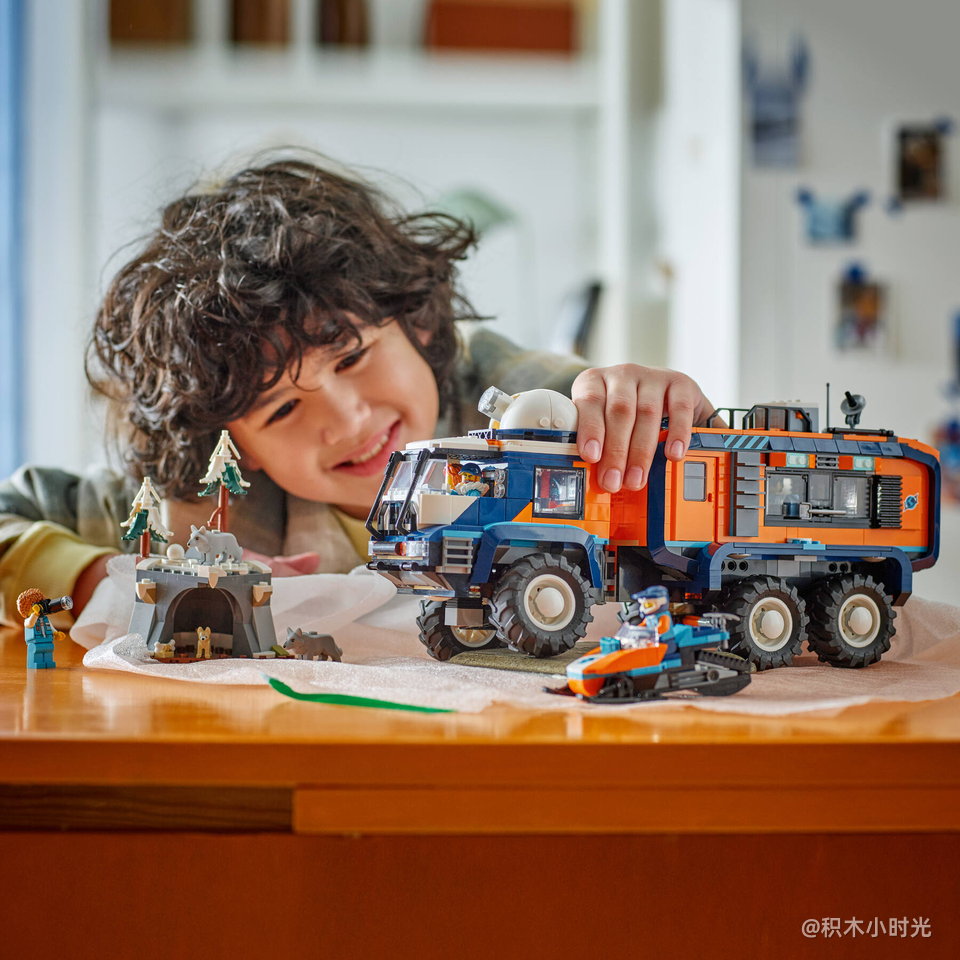 乐高 60471 极地探险实验室卡车