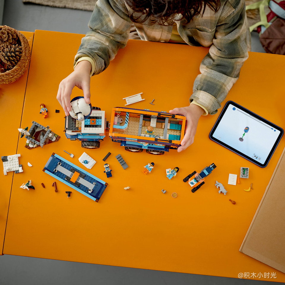 乐高 60471 极地探险实验室卡车