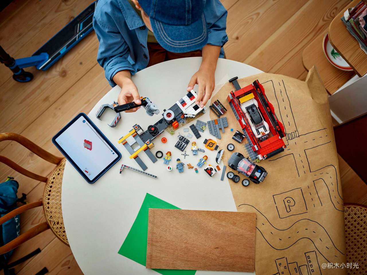 乐高 60472 汽车回收站