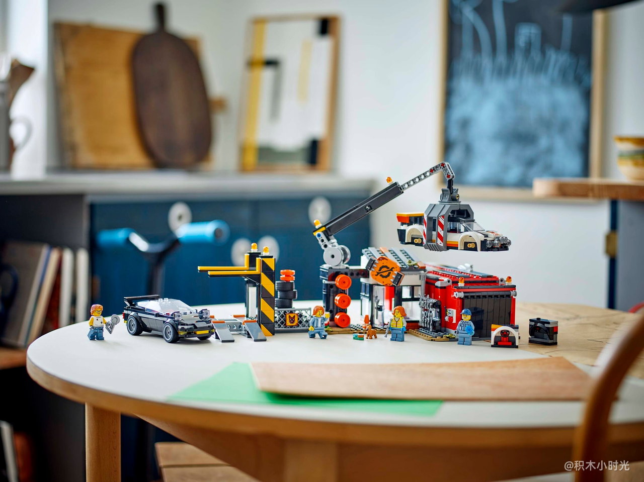 乐高 60472 汽车回收站