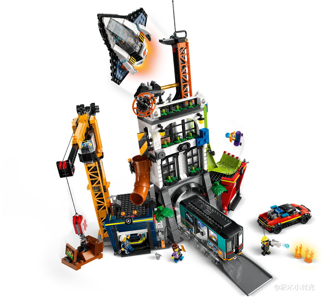 乐高 60473 城市综合指挥塔