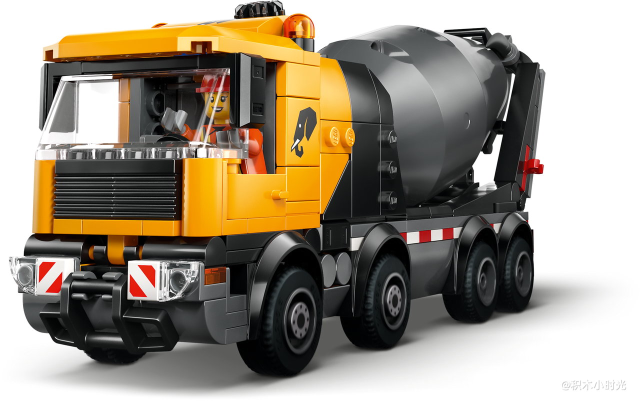 乐高 60478 水泥搅拌车