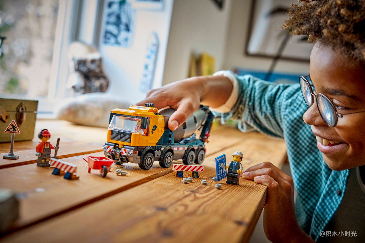 乐高 60478 水泥搅拌车