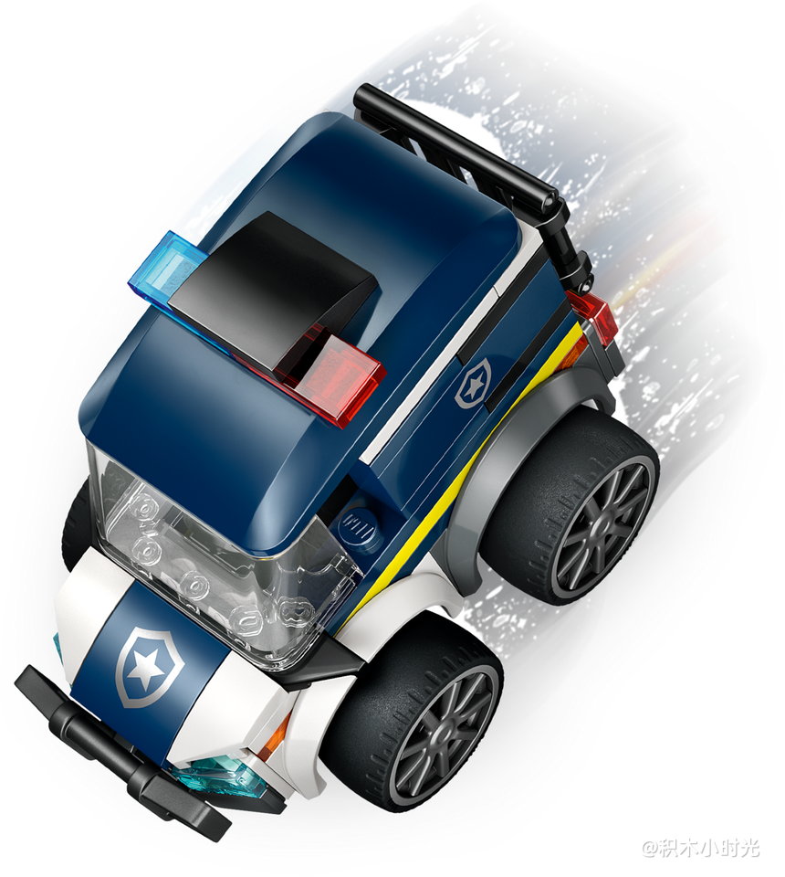 乐高 60481 旋风车队-警用卡车