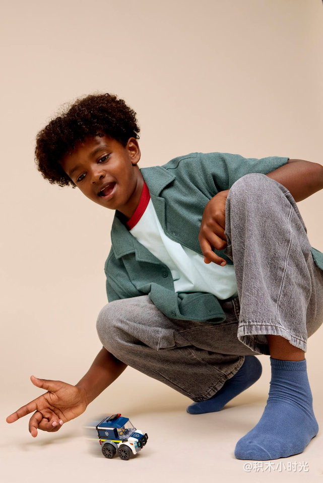 乐高 60481 旋风车队-警用卡车