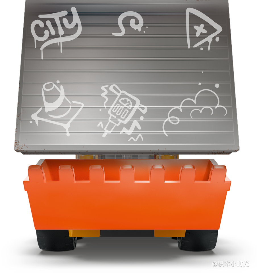 乐高 60483 旋风车队-建筑装载机