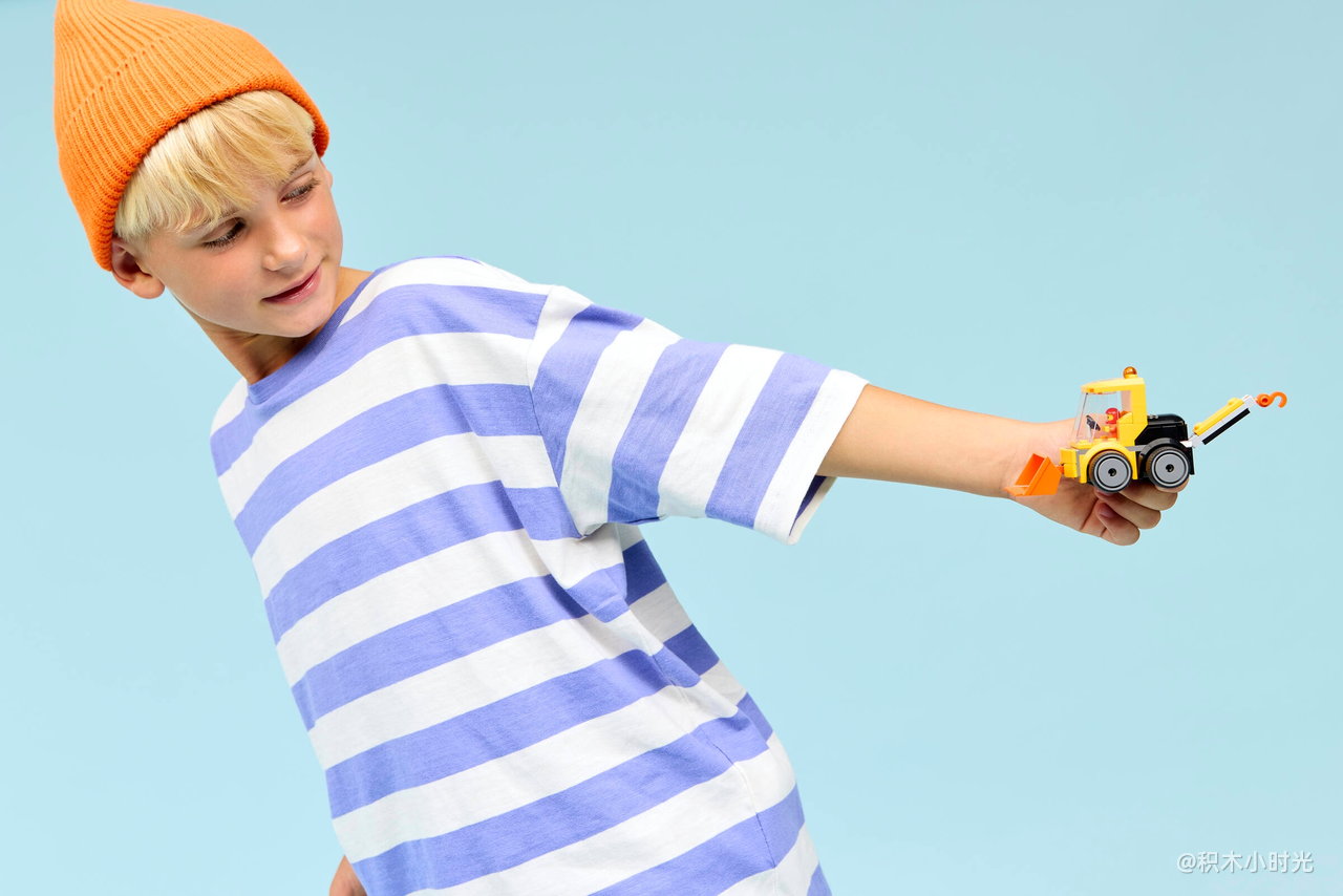 乐高 60483 旋风车队-建筑装载机