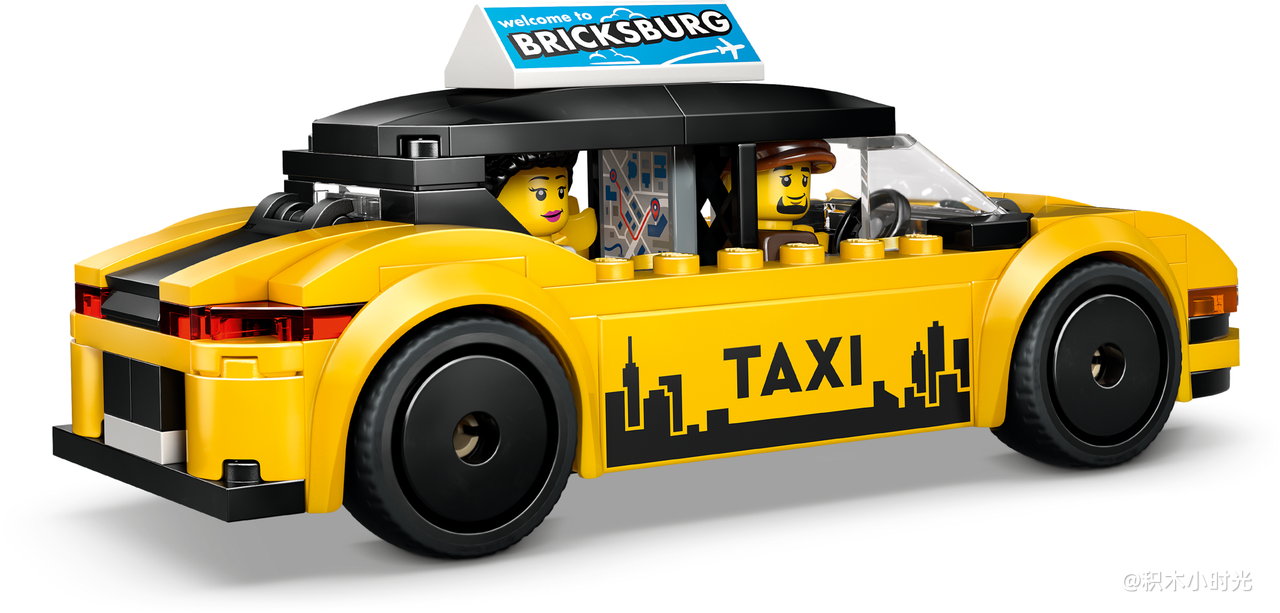 乐高 60487 黄色出租车