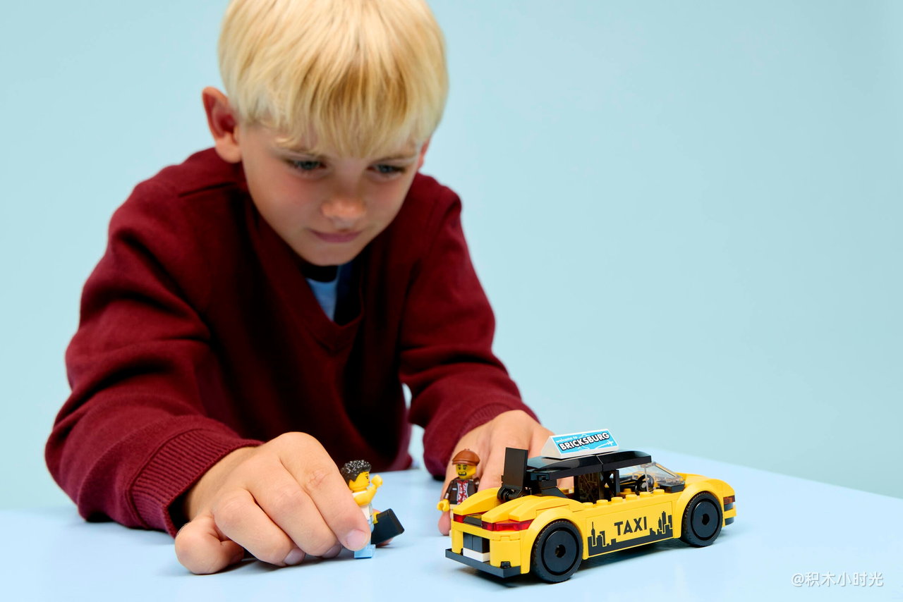 乐高 60487 黄色出租车