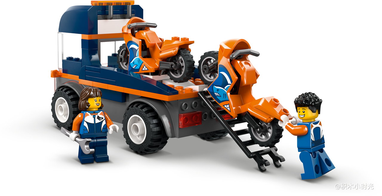 乐高 60491 摩托车运输车