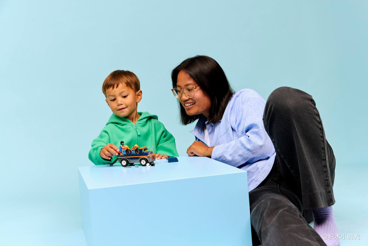 乐高 60491 摩托车运输车