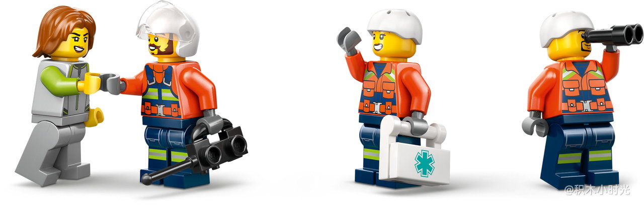 乐高 60503 海岸警卫队直升机