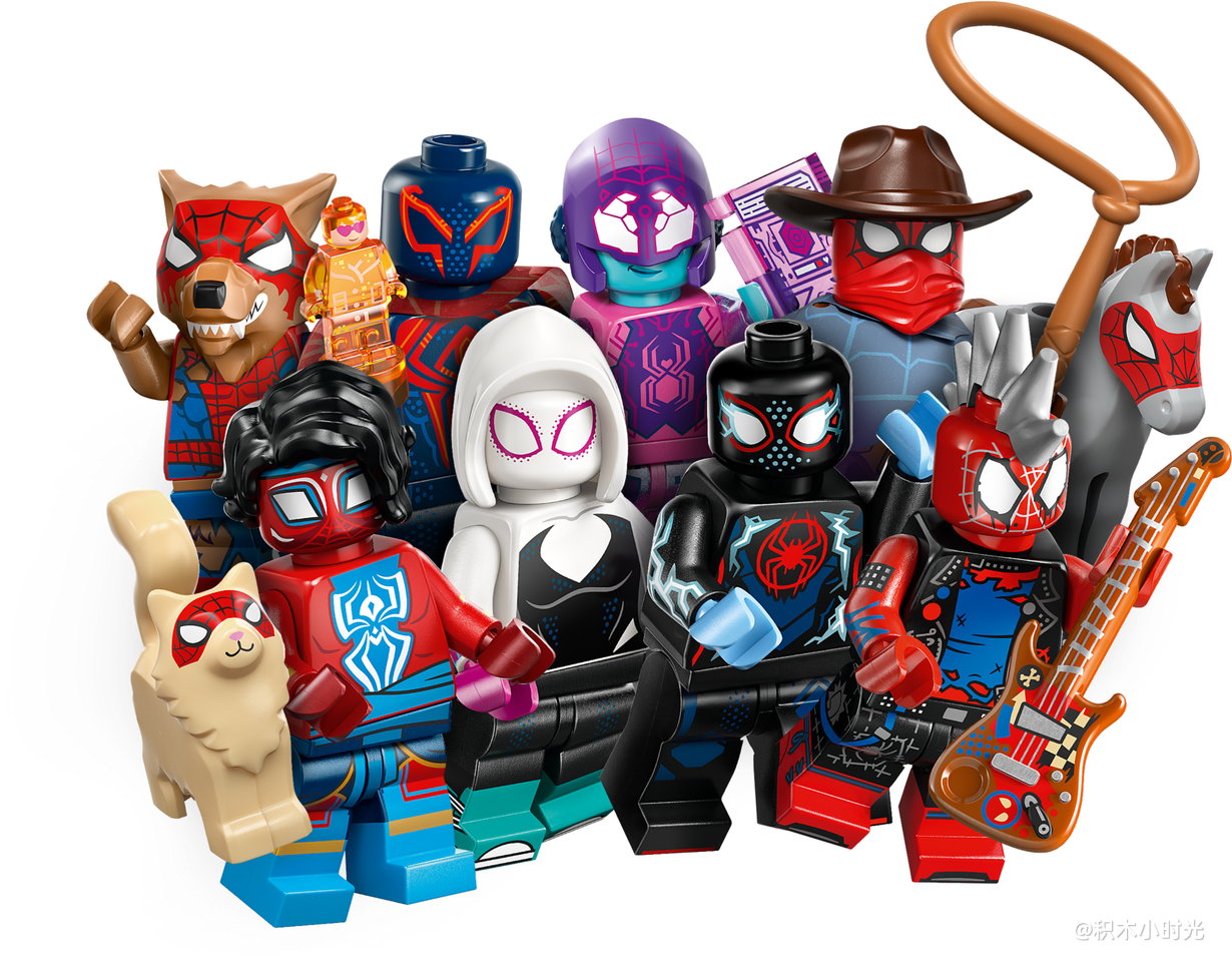 乐高 66797 蜘蛛侠：穿越蜘蛛侠平行宇宙 6 件包