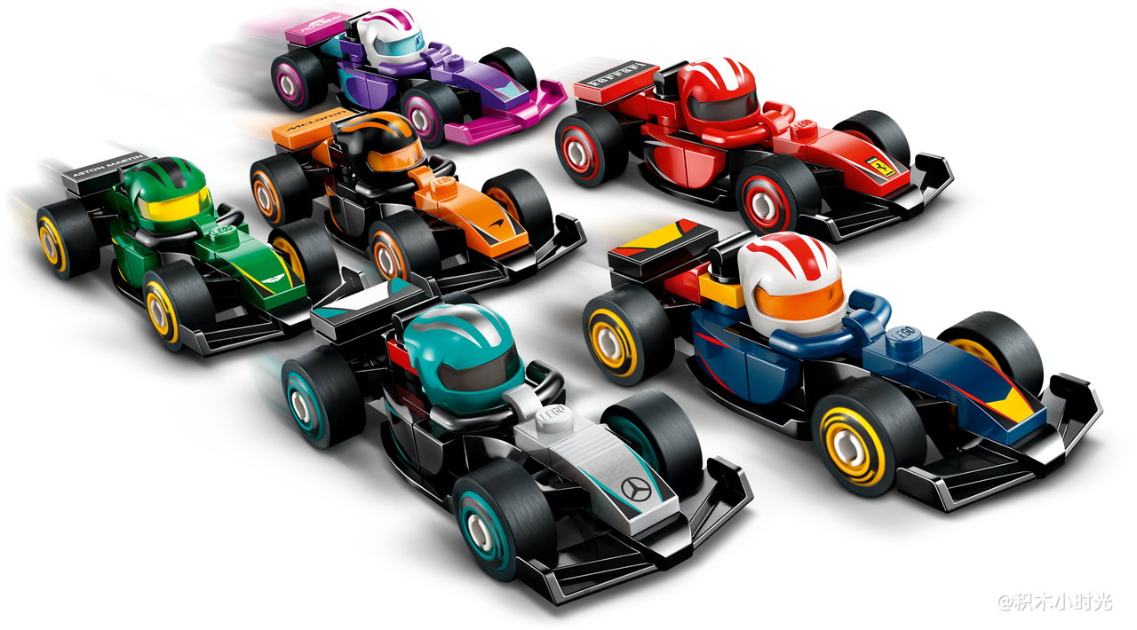 乐高 71049 F1® Collectible Race Cars