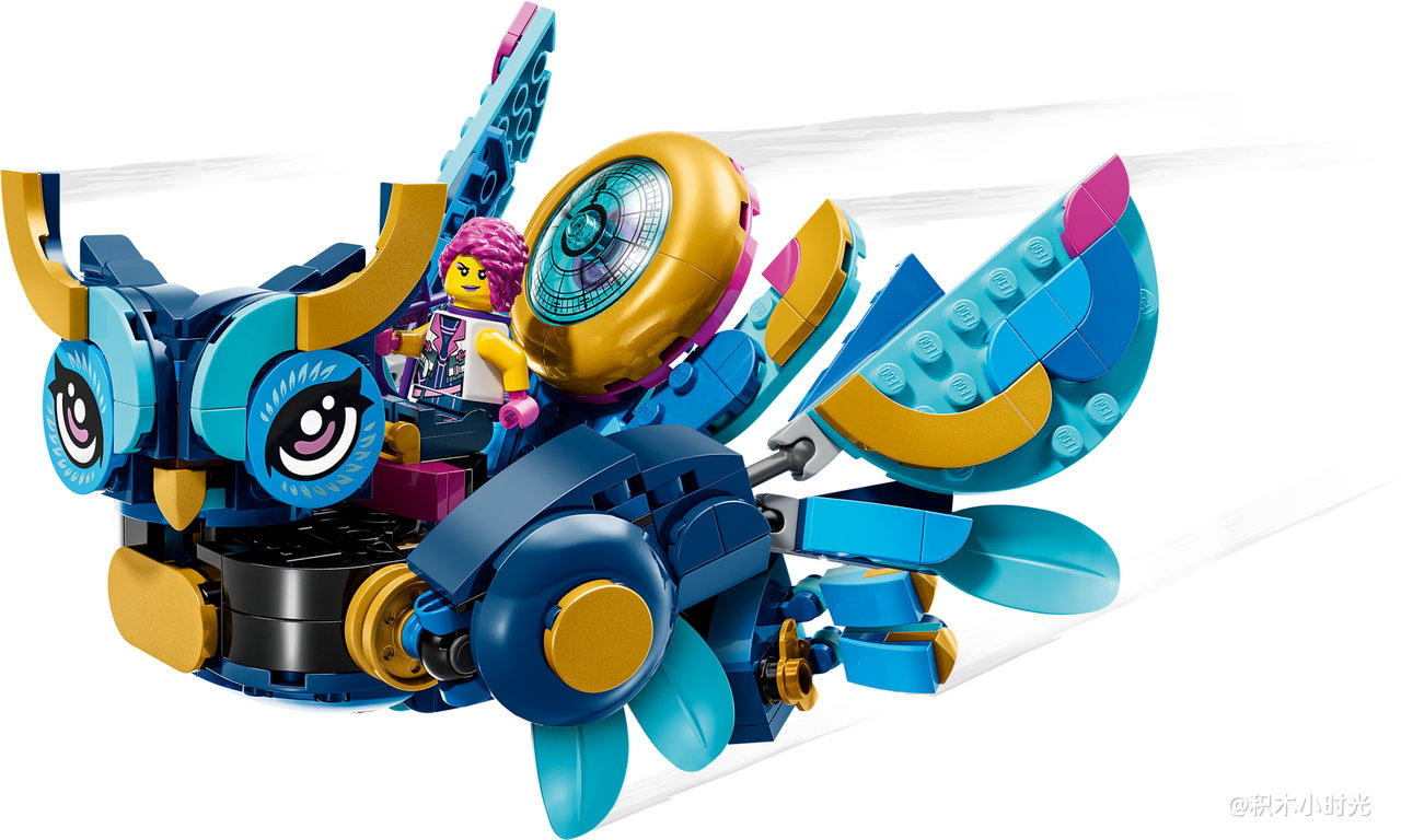 乐高 71494 佐伊的时光机猫头鹰