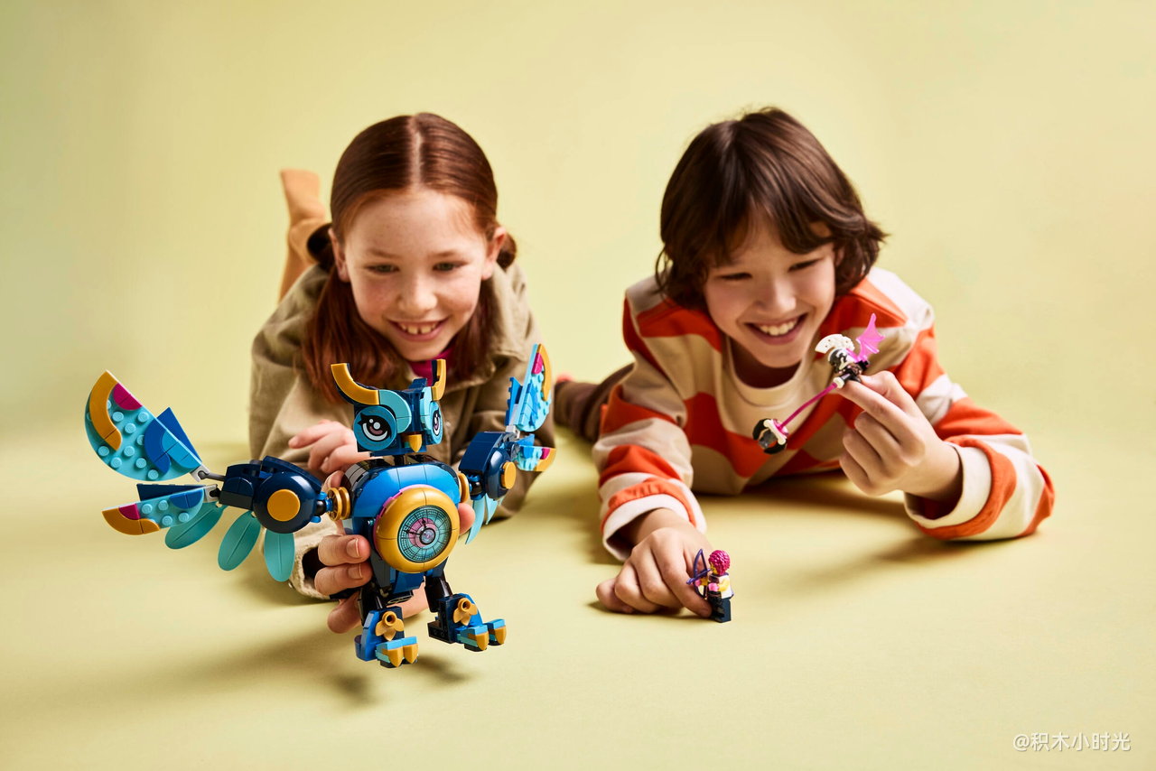 乐高 71494 佐伊的时光机猫头鹰