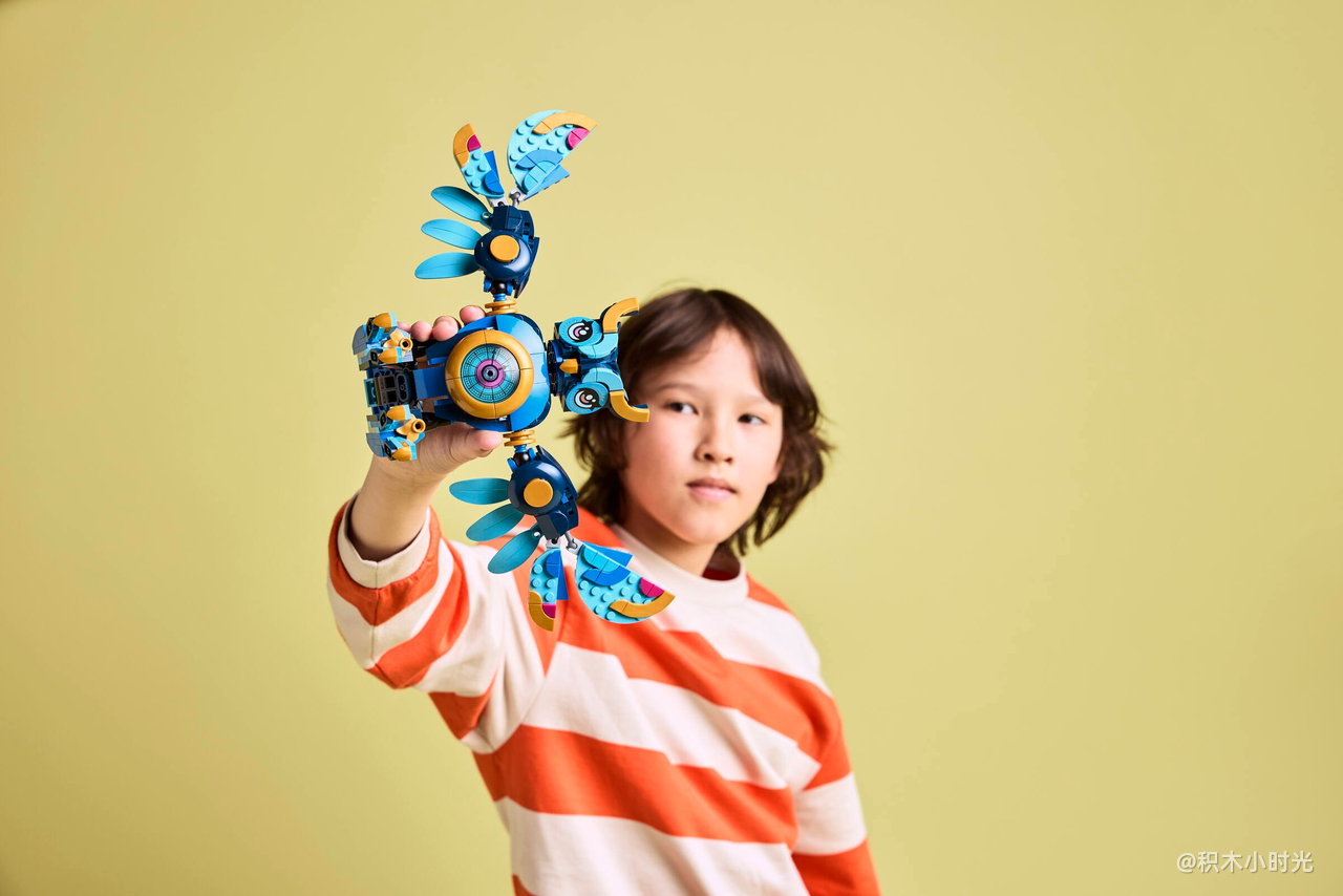 乐高 71494 佐伊的时光机猫头鹰