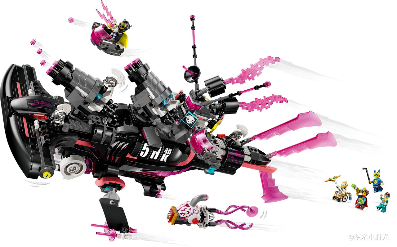 乐高 71500 梦魇鲨鱼潜艇