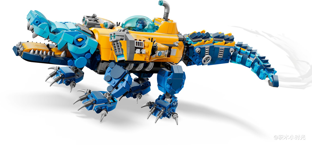 乐高 71512 鳄鱼潜水艇