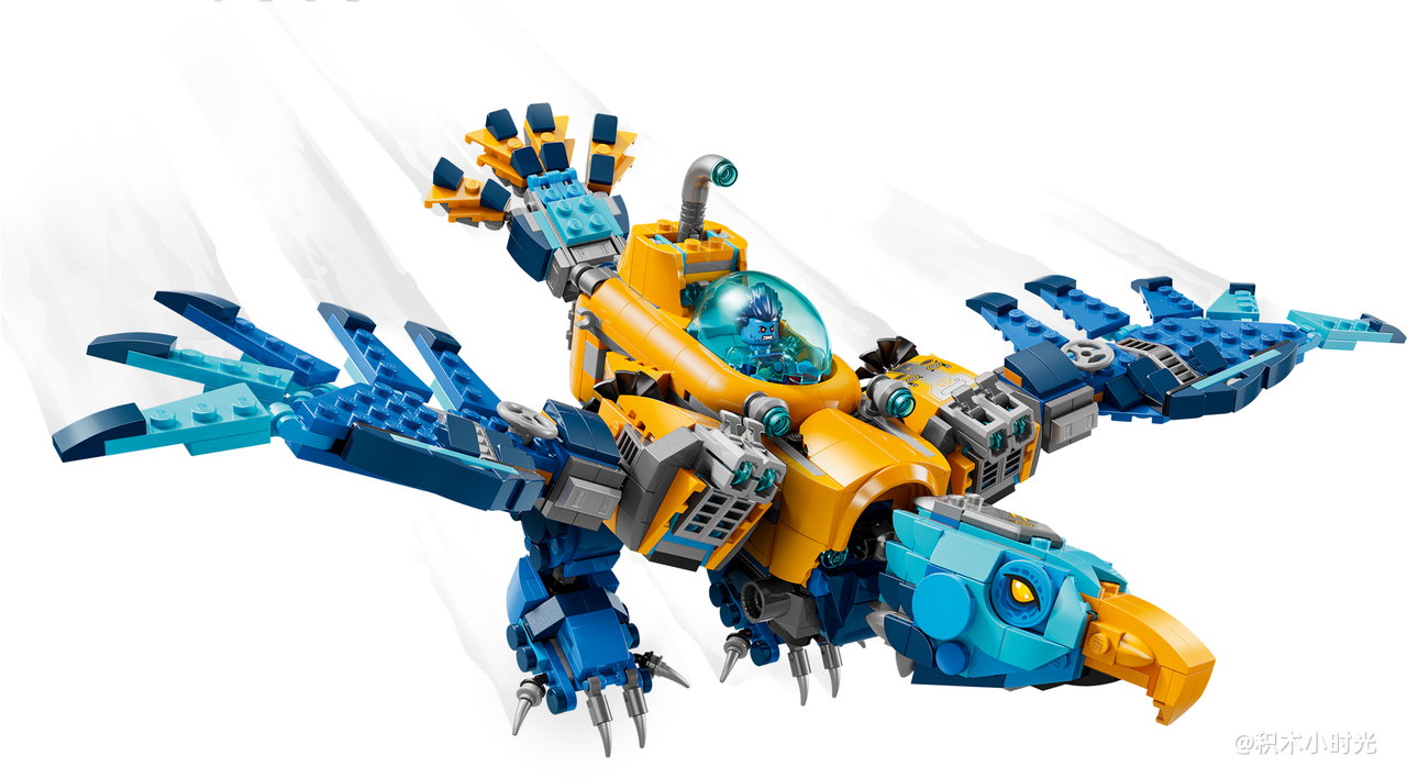 乐高 71512 鳄鱼潜水艇