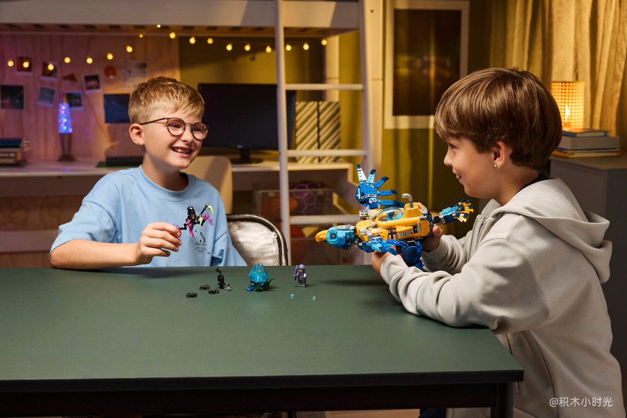 乐高 71512 鳄鱼潜水艇