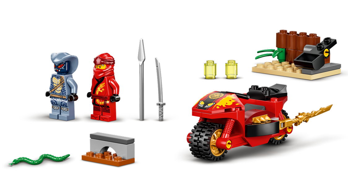 乐高 71734 凯的刀锋旋转轮战车