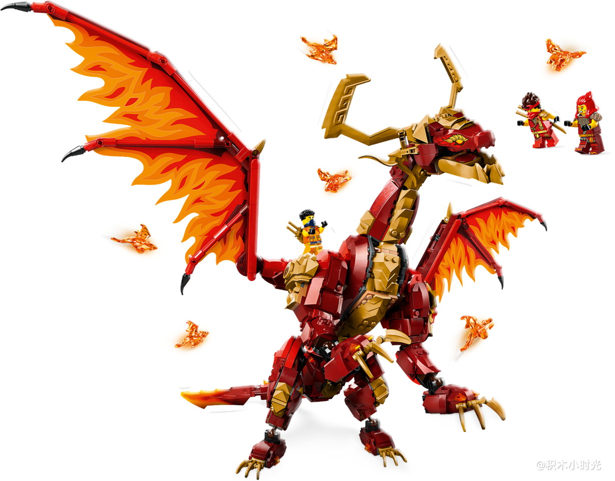 乐高 71822 威猛源龙