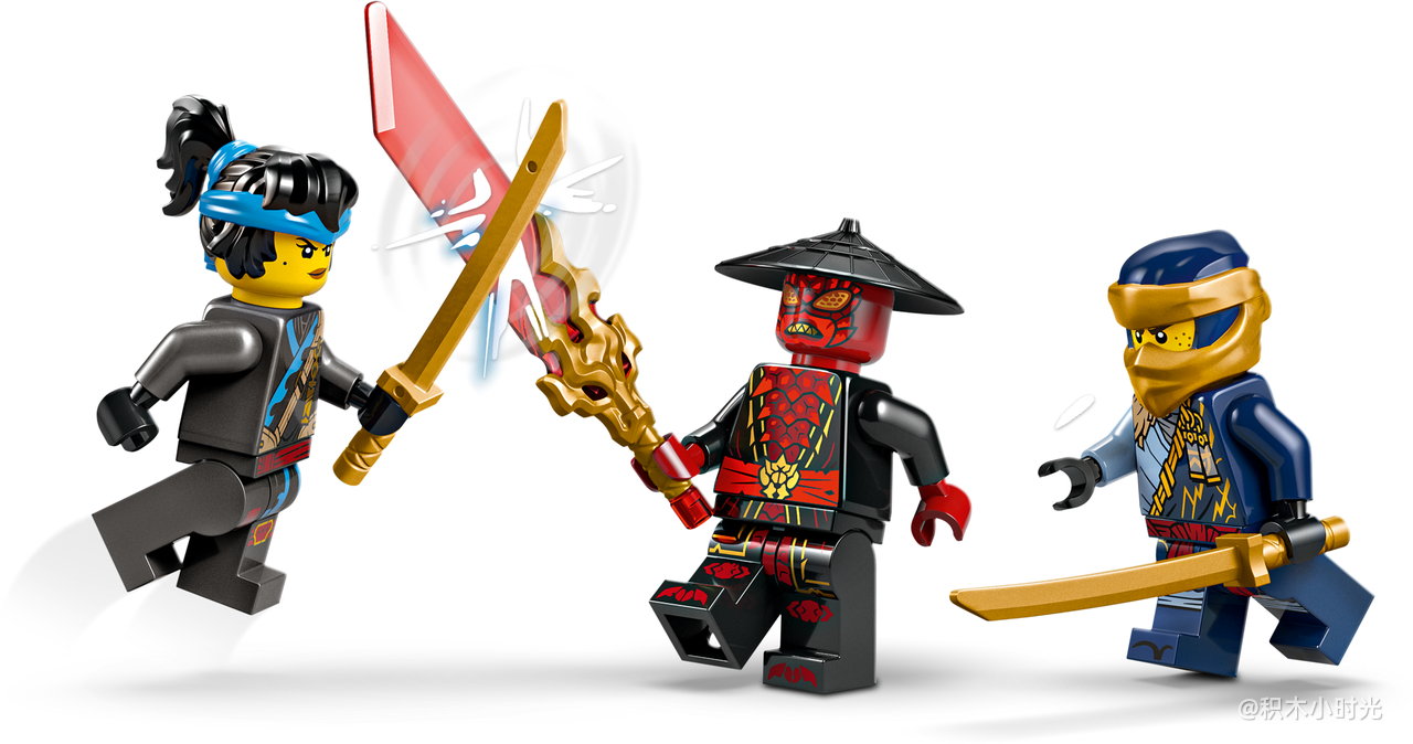 乐高 71840 黑化杰与德里克斯赛车大对决